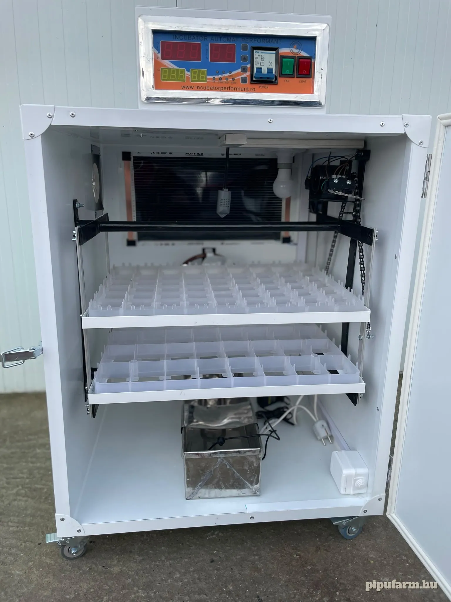 Automata keltetőgép IP-2S – 176 tojás – 8. kép