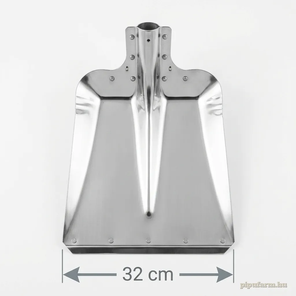 Alumínium lapát, 7-es méret – 32 cm, nyél nélkül
